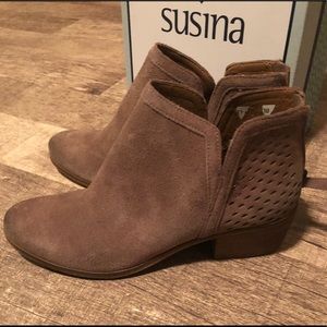 Susina Suede Booties